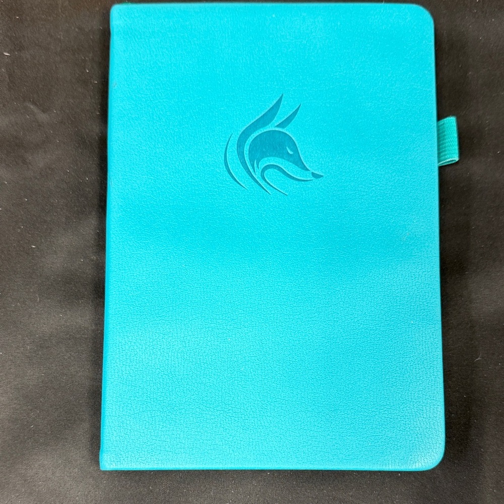 Clever Fox Address Book Teal Cover A-Z tabs all new name addr phone email notes